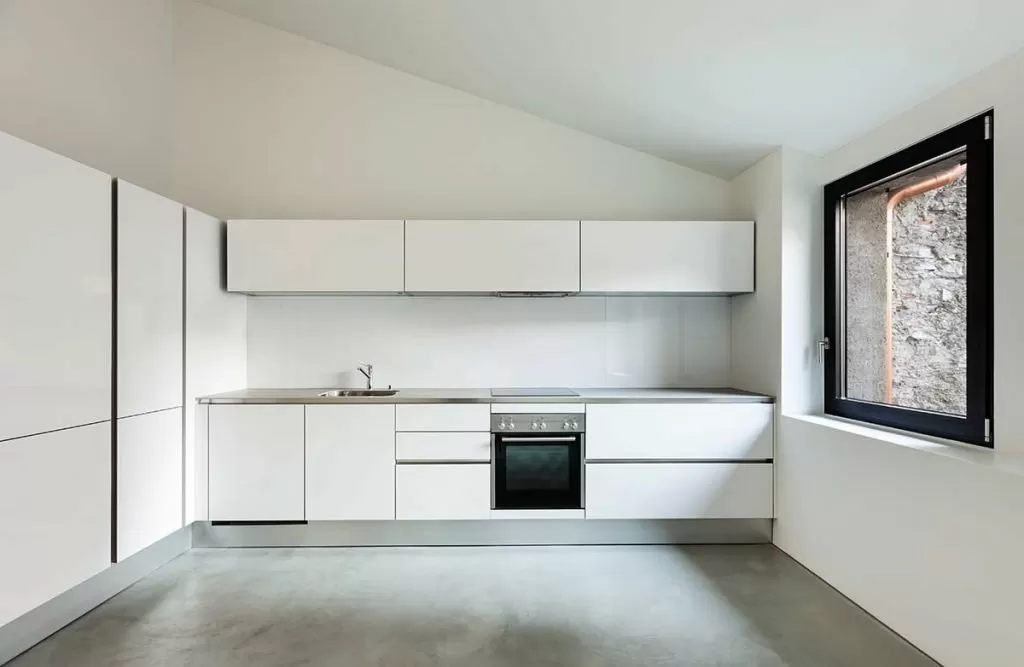 Betonvloer keuken