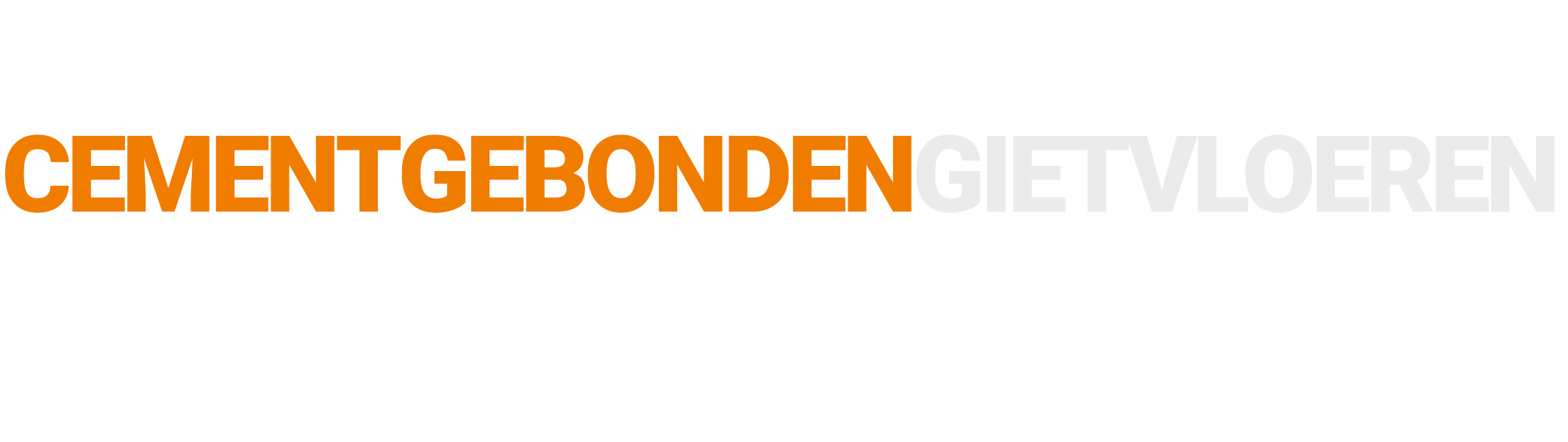 Cementgebonden gietvloeren is dé expert in cement gietvloeren